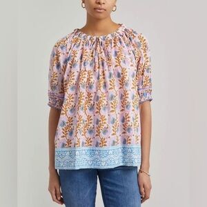 SZ BLOCKPRINTS Traci Blouse - M